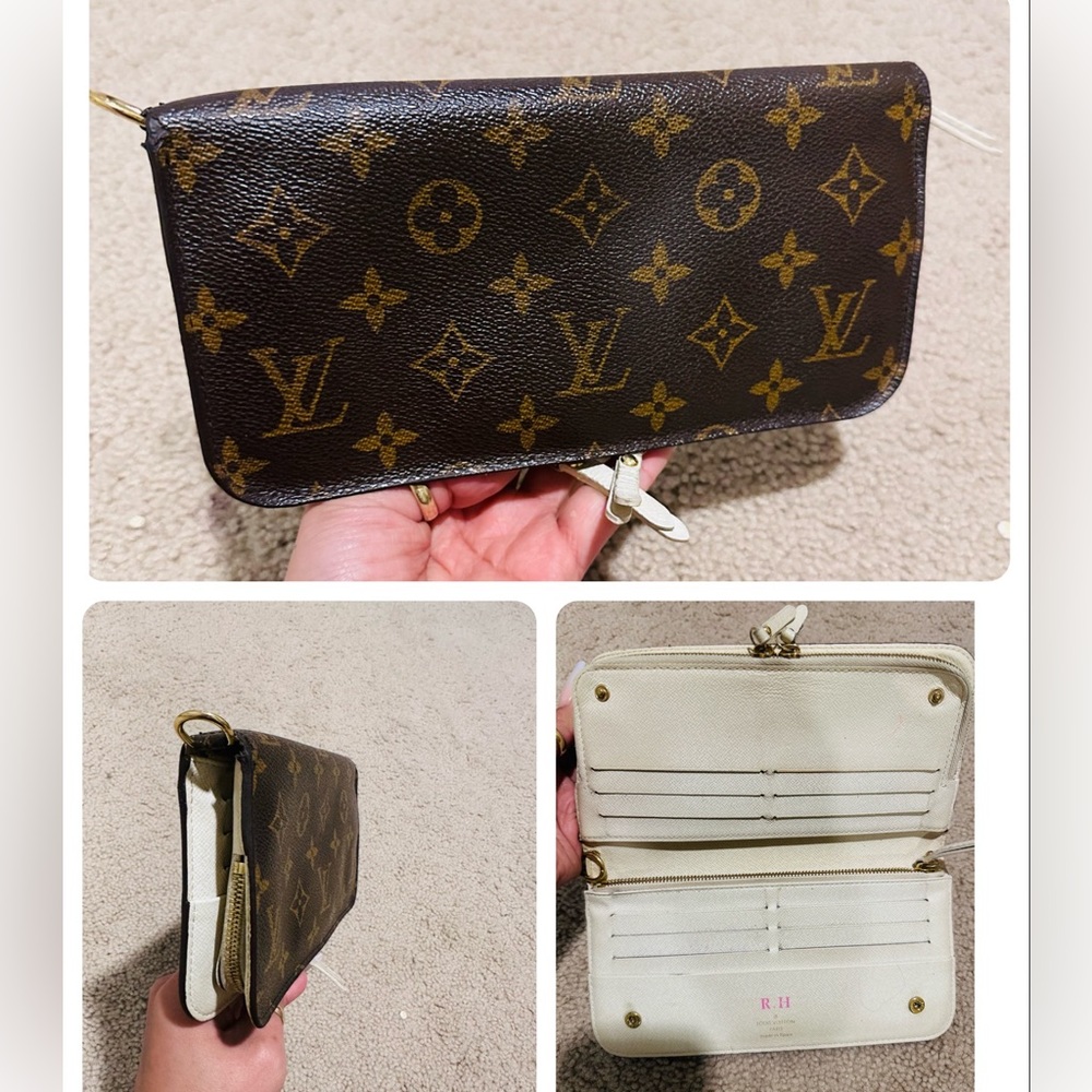 Louis Vuitton Ansoritto long wallet #ca4018